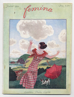 Femina 1924 Juillet, Pierre Brissaud, Ballets Russes