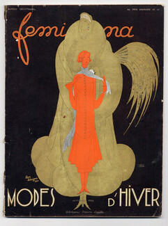 Femina 1924 Octobre, Léon Bénigni, Leonetto Cappiello