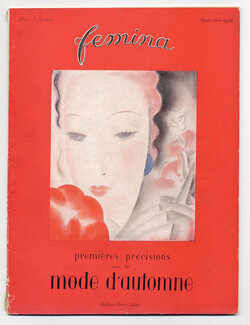 Femina 1926 Septembre, Mode d'Automne, Charles Martin, George Barbier