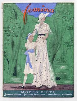 Femina 1932 Mai, Jacques Demachy, Jeanne Lanvin