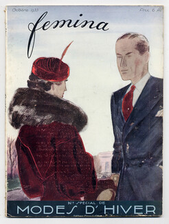 Femina 1933 Octobre, 68 pages