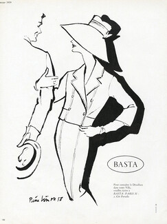Basta (Clothing) 1959 Pierre Simon, Suit