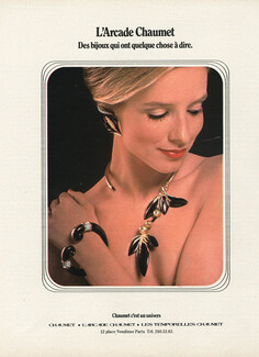 Chaumet 1977 Necklace, Bracelet, Earrings