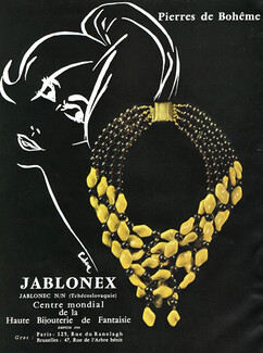 Jablonex 1959 Pierres de Bohême, Necklace