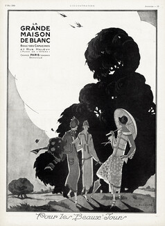 La Grande Maison De Blanc 1924 Pour les beaux jours, Léon Bonnotte (L)