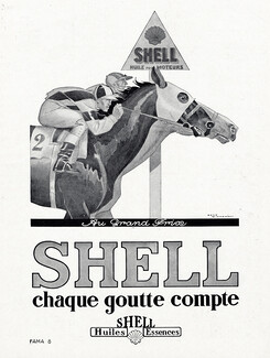 Shell 1929 Au Grand Prix, René Vincent