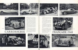 Carrosserie Française 1948 Figoni & Falaschi, Faget-Warney, Guilloré, Franay, Saoutchik, Chaprox, Antem, Pourtout