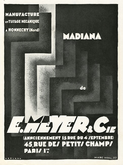 E. Meyer & Cie 1928 Marc Real