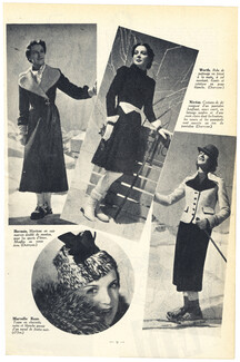 Hermès, Worth 1937 Sports d'hiver, Photos Dorvyne