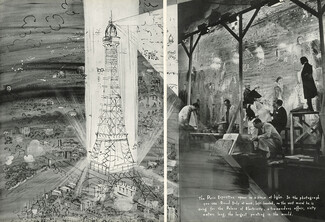 Raoul Dufy 1937 Paris Exposition, Eiffel Tower