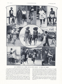 La Vogue du Short, 1934 - Côte d'Azur, Trousers Shorts, Photos Mosesco