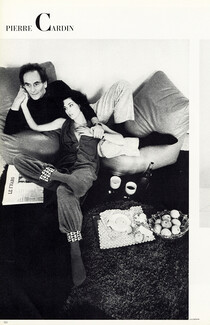 Pierre Cardin 1976 Portrait, Photo Snowdon