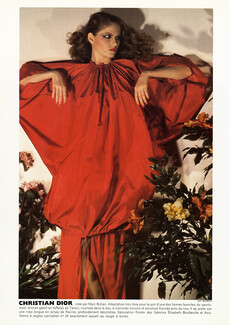 Christian Dior (Marc Bohan) 1976 Photo Guy Bourdin