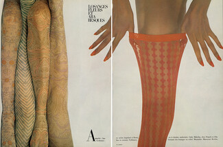 Calze Malerba & Maxandre 1965 Stockings, Photo Guy Bourdin