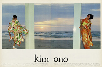Kenichi Takizawa 1974 Kimonos, Photo Guy Bourdin