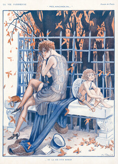 Georges Pavis 1928 Melancholia, Autumn