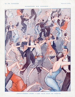Vald'es 1927 Académie de Danses, Shimmy, Tango,