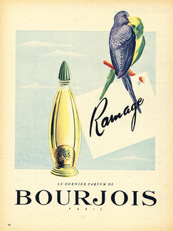 Bourjois (Perfumes) 1950 Ramage, Parrot