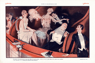 Léo Fontan 1929 "La pièce ne se joue pas toujours sur scène", Adultery