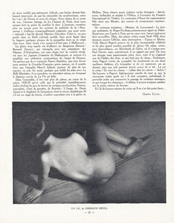 Germaine Krull 1929 Un Nu, Nude Photography, 3 pages