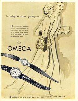 Omega 1955 Gran Jerarquía, Rare argentinian advert