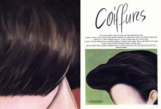 Coiffures, 1984 - Hairstyle Nadja, 6 pages