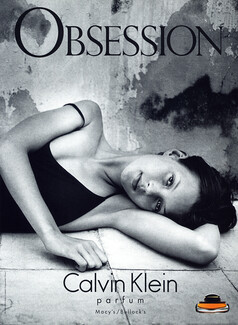 Calvin Klein (Perfumes) 1996 Obsession, Kate Moss