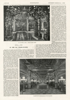 Le Lido des Champs-Élysées, 1928 - Carlo Cherubini, Venetian Art, Interior Decoration, Texte par E. N.