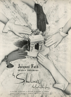 Shalimar (Gloves) 1950 designed by Jacques Fath
