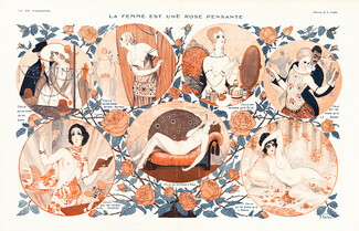Armand Vallée 1921 La Femme Est Une Rose Pensante