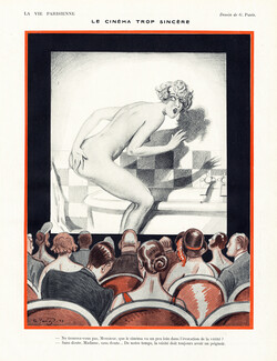 Le Cinéma Trop Sincère, 1921 - Georges Pavis