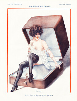 Hérouard 1921 ''Un bijou de femme'' stockings