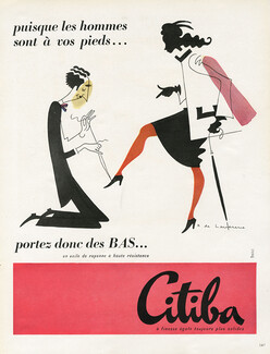 Citiba (Stockings) 1947 Raymond de Lavererie