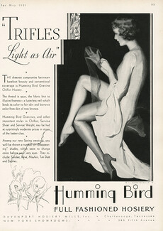 Humming Bird (Hosiery, Stockings) 1931