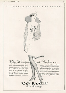Van Raalte (Hosiery, Stockings) 1927