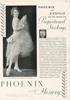 Phoenix (Hosiery, Stockings) Ziegfeld 1930 Barbara Newberry