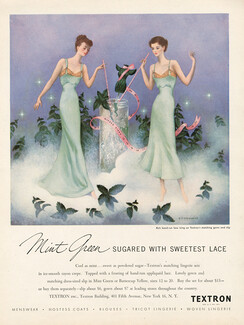 Textron (Lingerie) 1949 Nightgown, Sternbeng