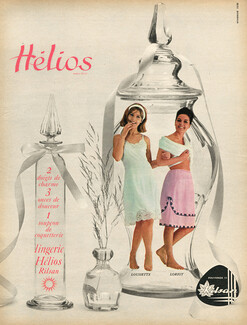 Hélios (Lingerie) 1964 Nightgown