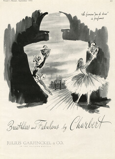 Charbert (Perfumes) 1945 The famous "Pas de deux" in Perfumes, Ballet
