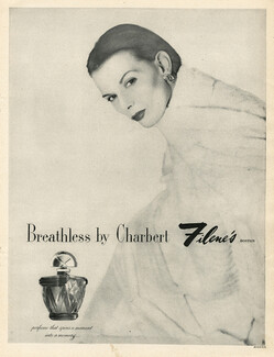 Charbert (Perfumes) 1946 "Breathless" Photo Richard Avedon