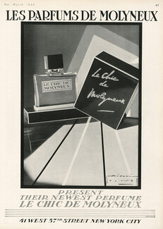Molyneux (Perfumes) 1930 "Le Chic de Molyneux"