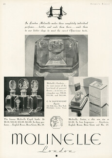 Molinelle (Perfumes) 1931 "Gardenia, English Roses"