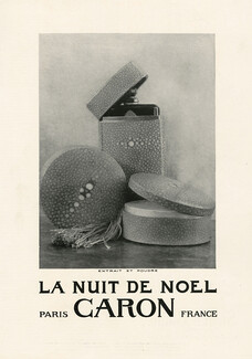 Caron (Perfumes & Cosmetics) 1930 "Nuit De Noël"
