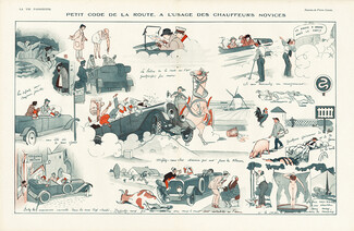 Pierre Lissac 1921 Petit Code de la Route, Traffic Laws