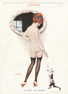 Léo Fontan 1924 Les petits jeux innocents, Stockings