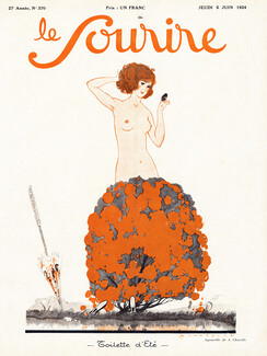 Albert Chazelle 1924 Toilette d'Eté