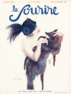 Léo Fontan 1924 Une petite poule qui a pris un renard, Fox Fur