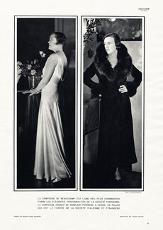 Madeleine Vionnet, Jean Patou 1930 Photo Lecram-Vigneau