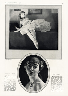 Margaret Petit, Ada Forman 1921 Photos Francis Bruguiere & Abbe