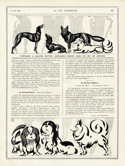 René Max 1921 Dogs, Pekingese